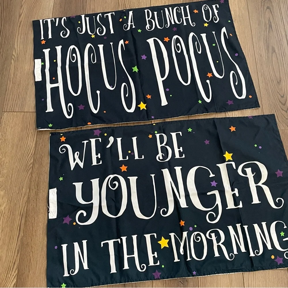 Halloween-Themed‎ Hocus Pocus Decorative Standard Pillowcases (2)